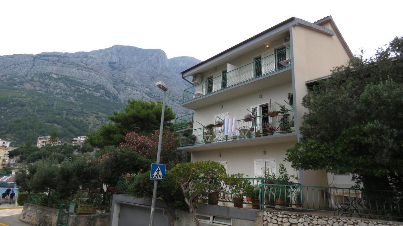 Apartments Caleta Baška Voda Dış mekan fotoğraf